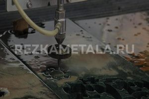 Водоструйная резка металла в Казани